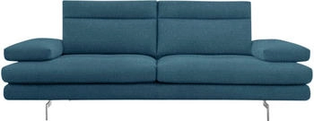 Calia Italia 3,5-Sitzer Toby Wing, italienisches erstklassigem blau turchese quebec 228x90x113cm Synthetische Faser Sitzt