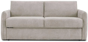 Home Affaire Schlafsofa Bergamons, 2-Sitzer, mit DauerSchlaffunktion inkl. Federkernmatratze, Lattenrost, cappuccino, 189x90x97 cm