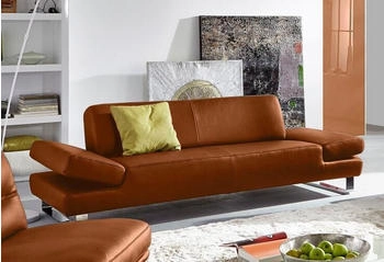 Willi Schillig 2-Sitzer taboo 202x76x101 cm Longlife Xtra-Leder Z69 mit Armlehnenverstellung braun (cognac z69)