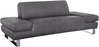 Willi Schillig 2-Sitzer taboo 202x76x91 cm S22 mit Armlehnenverstellung grau (grey s22)