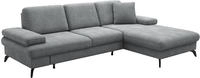 sit&more Ecksofa "Morris Jubi L-Form, B: 247 cm" mit Armteilfunktion & 1 Zierkissen,