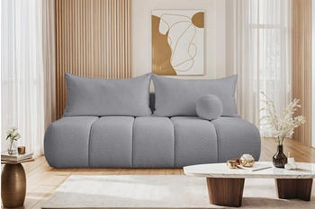 Kaiser M&ouml;bel Schlafsofa 3er-Sitz-Sofa PIANO Komfortabel praktisch freistehend Grau