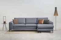 OTTO home Ecksofa "Henry, L-Form, Breite 294 cm" mit Metallbeinen,