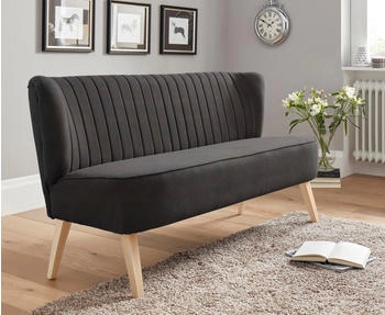 INOSIGN 2-Sitzer Campi braun 140x81x67cm bequemes Küchensofa frei im Raum stellbar dunkelbraun