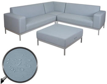 MCW Ecksofa -C47-S Quick Dry Foam Ottomane aufklappbar 245x82x82 cm