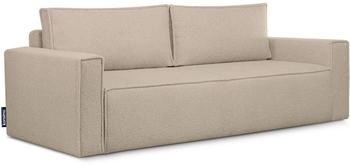 Konsimo 3-Sitzer-NAPI Modern hellbeige 228x89x101 cm