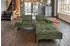 Kawola Schlafsofa WIOLO Sofa Daybed Stoff Velvet moosgrün 240x80x110 cm
