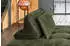 Kawola Schlafsofa WIOLO Sofa Daybed Stoff Velvet moosgrün 240x80x110 cm