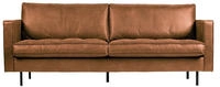 WOOOD 2,5-Sitzer "Rodeo Classic Recycling-Lederfaser-Verbundstoff H 83 x B 230 x T 88