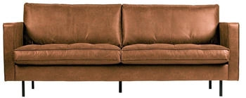 BePureHome Ledersofa Rodeo Classic Chesterfield 2,5- oder-3-Sitzer-Cognac 230/275 230xx cm