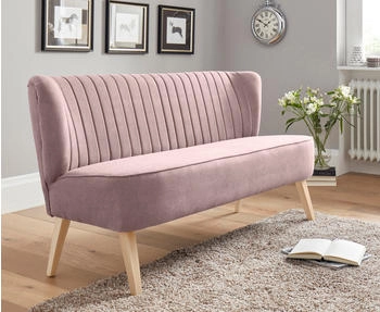 INOSIGN 2-Sitzer Campi rosa flamingo 140x81x67cm bequemes Küchensofa frei im Raum stellbar flamingo