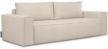 Konsimo 3-Sitzer-NAPI Modern elfenbeinfarben 244x89x101 cm