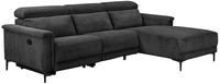 OTTO home Ecksofa "LUND Cord, L-Form, 261 cm, man. o. elektr. Relaxfunktion (mit
