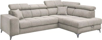 Froschk&ouml;nig24 Sydney Ecksofa 282x128 cm Rechts beige