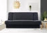 Möblo Schlafsofa Cyprus Klappsofa Clic-Clack Federkern Polstersofa 192x85x92 cm mit Bettkasten/Schlaffunktion Dunkelblau SORO 76
