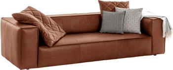Willi Schillig 3-Sitzer around-the-block 260x66x104 cm Longlife Xtra-Leder Z69 braun (cognac z69)