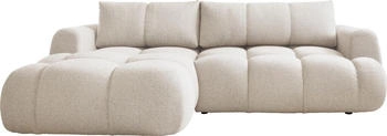Mirjan24 Ecksofa Mitto, mit Bettkasten und Schlaffunktion, Ausziehautomatik DL, 270x173x85 cm, Now or Never 03