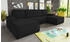 Sofnet Wohnlandschaft Totti U, mit Schlaffunktion und Bettkasten, U-Form Couch, Cord Stoff, Schlafsofa mit Wellenfeder, Poso 135