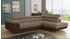 Sofnet Ecksofa Caris, mit Schlaffunktion und Bettkasten, Wohnlandschaft mit einstellbaren Kopfstützen, Schlafsofa, Sawana 16 + 02