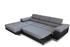 Sofnet Ecksofa Divo, mit Schlaffunktion und Bettkasten, Schlafsofa mit einstellbare Kopfstützen - Wohnlandschaft, Kronos 19
