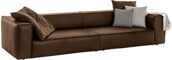 Willi Schillig 4-Sitzer around-the-block 300x66x104 cm Longlife Xtra-Leder Z69 braun (tabacco z69)