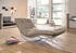 Willi Schillig Relaxliege daily dreams 75x85x169 cm Longlife Xtra-Leder Z59 mit Kopfteilverstellung-mit Schaukelgestell braun (stone z59)