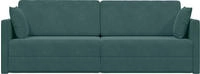 vidaXL Boden-Sofa-Bett Dunkelgr&uuml;n 213 x 70 x 77 cm Samt