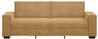 vidaXL 3-Sitzer-Sofa Braun 220x78x84 cm Samt