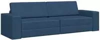 vidaXL Schlafsofa Weinrot 245 x 78 x 77 cm Stoff