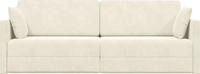 vidaXL Boden-Sofa-Bett Creme 213 x 70 x 77 cm Samt