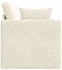 vidaXL Boden-Sofa-Bett 2-in-1 Creme 213x144x60 cm Velvet (4106732)