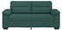 vidaXL 2-Sitzer-Sofa Dunkelgrün 140 cm Stoff (4105312)