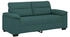 vidaXL 2-Sitzer-Sofa Dunkelgrün 140 cm Stoff (4105312)