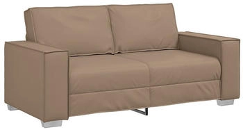 vidaXL Loveseat Sofa Cappuccino 140 cm Kunstleder (4105055)