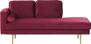 Beliani Miramas (left version) dark red
