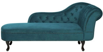 Beliani Nimes (right hand) velvet teal