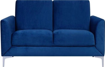 Beliani Fenes 2 seater Velvet Navy Blue