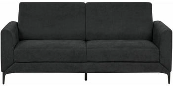 Beliani Fenes 3 Seater Fabric Black