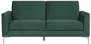 Beliani Fenes 3 Seater Velvet Dark Green