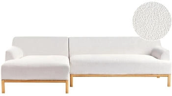 Beliani Sosjo 3 Seater (left hand) Boucle Off-White