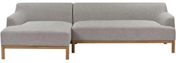 Beliani Sosjo 3 Seater (left hand) Fabric Light Grey