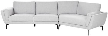 Beliani Kansseli 3 Seater Fabric Light Grey