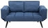Brekke 2 Seater Fabric Navy Blue
