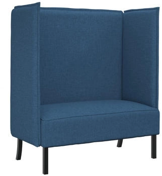 vidaXL Rückenhöhen-Sofa Blau 109x56x121 cm Stoff