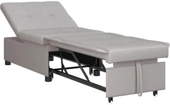 vidaXL 3-in-1 Schlafsofa in Wolkengrau