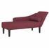 vidaXL Chaiselongue mit Kissen