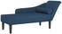 vidaXL Chaiselongue mit Kissen
