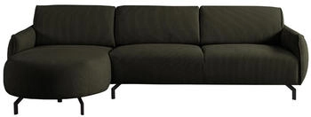 Kauf-Unique Ecksofa - Ecke links - Stoff - Grün - FERIONA