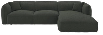Kauf-Unique Ecksofa - Ecke rechts - Stoff - Grün - CAMILIO von Maison Céphy