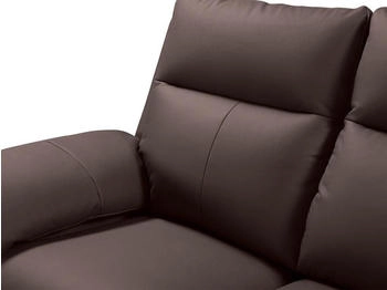 Kauf-Unique Relaxsofa 3-Sitzer - Büffelleder - Braun - PAKITA